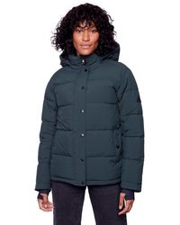 Alpine North - Forillon Vegan Down (Recycled) Short Quilted Puffer Jacket - Lyst