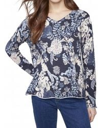 Charlie b - Basic Long Sleeve Sweater - Lyst