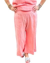 Ivy Jane - Linen Slouch Pocket Pant - Lyst