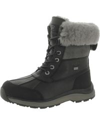 UGG - Butte Leather Sheepskin Winter Boots - Lyst