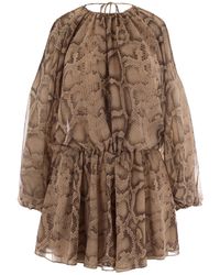 ANDAMANE - Vesta Natural Python Suit - Lyst
