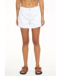 Pistola - Connor Relaxed High Rise Vintage Shorts - Lyst