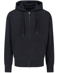 Canada Goose - Zip-Up Hoodie With Drawstring And Logo Patch - Lyst