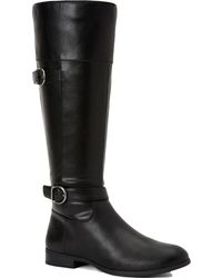 Style & Co. - Kezlin Faux-leather Riding Knee-high Boots - Lyst