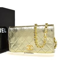 Chanel - Mini Matelassé Leather Shoulder Bag (pre-owned) - Lyst