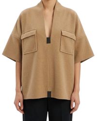 HENRIETTE STEFFENSEN - Fleece V Neck Blouse - Lyst