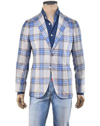 Sartorio Napoli - Plaid Virgin-Wool Sport Jacket - Lyst
