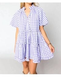 BuddyLove - Laken Swing Mini Dress - Lyst