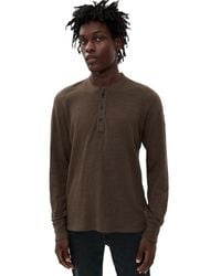 Rag & Bone - Classic Flame Henely - Lyst
