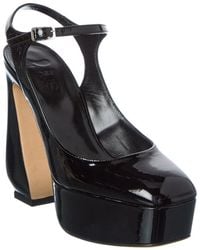 Sergio Rossi - 85 Patent Platform Sandal - Lyst