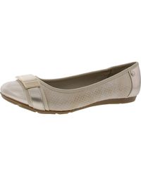 Anne Klein - Adette Metallic Patent Loafers - Lyst