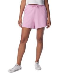 Columbia - Trek French Terry Shorts Cosmos Mid-Rise Drawstring Fts578 - Lyst