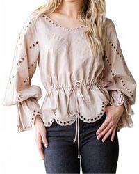 Oli & Hali - Coco Peasant Top - Lyst