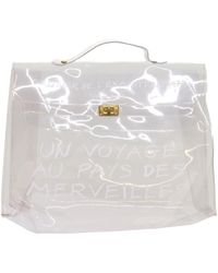 Hermès - Kelly Clear Vinyl Handbag (pre-owned) - Lyst