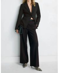 French Connection - Azra Twill Cinched Blazer - Lyst