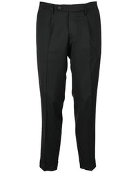 MICHELE CARBONE - Virgin Wool Trousers - Lyst