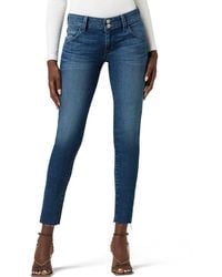 Hudson Jeans - Collin Mid-rise Ankle Skinny Jeans - Lyst