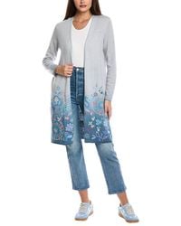 Johnny Was - The Long Midi Wool Cardigan - Lyst