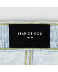 Fear Of God - Fifth Collection' Cotton Denim Slim-fit Jeans - Lyst