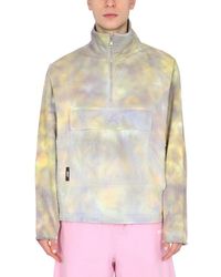 MSGM - Printed Anorak Jacket - Lyst