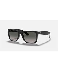 Ray-Ban - Justin Small Non Polarized Sunglasses Rb4165 601/8G - Lyst