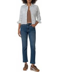 Kut From The Kloth - Kara Cropped Denim Jacket - Lyst