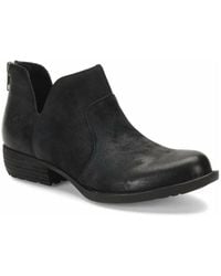 Born - Kerri Ankle Leather Boots - Lyst