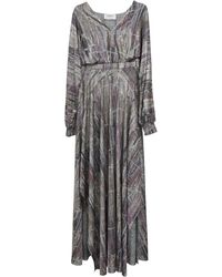 Ba&sh - Santana Metallic Maxi Dress - Lyst