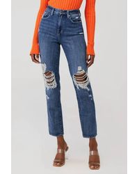 Pistola - Presley High Rise Relaxed Roller Jeans - Lyst