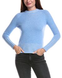 Forte - Plaited Rib Cashmere Sweater - Lyst