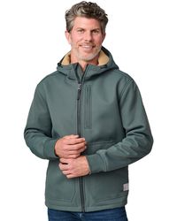 Free Country - Wind River Burly Canvas Softshell Jacket - Lyst
