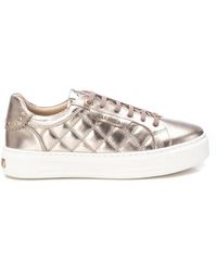Xti - Leather Trainer Sneakers - Lyst