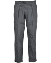 BRO-SHIP - Straight-Leg Trousers With Mid-Rise Waist And Flexible Fit - Lyst
