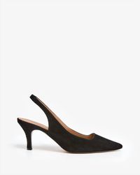 Flattered - Franchesca Suede Heel - Lyst