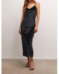 Z Supply - Selina Crushed Velvet Dress - Lyst