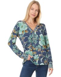 Johnny Was - The Janie Favorite Henley, Peonee - Lyst