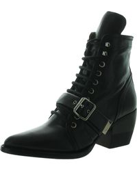 Chloé - Rylee Leather Lace Up Ankle Boots - Lyst