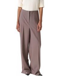 Soaked In Luxury - Corinne High-Waisted Wide Legs Trousers - Lyst