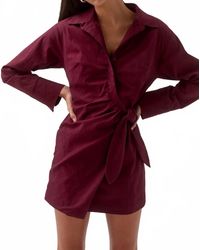 SOVERE - Primary Shirt Dress - Lyst