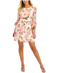 Connected Apparel - Plus Semi-formal Knee-length Shift Dress - Lyst