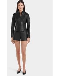 Rudsak - Mariah Fitted Leather Biker Jacket - Lyst
