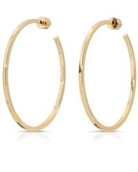 Eklexic - 2" Ava Hoops - Lyst