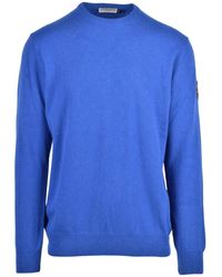 Roy Rogers - Wool-Blend Fine-Knit Crewneck Sweater - Lyst