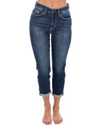 Judy Blue - Where You Are High Rise Cuffed Jeans - Lyst