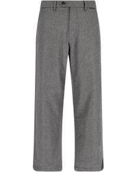 Closed - Tailored Straight-Leg Trousers - Lyst