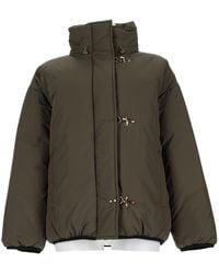 Fay - Padded Short Polyamide Coat - Lyst