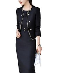 Linda Charm - 2Pc Jacket & Dress Set - Lyst