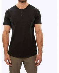 Cuts - Henley Short Sleeve Tee - Lyst