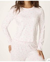 Pj Salvage - Pretty Petals Long Sleeve Top - Lyst