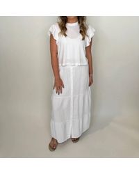 Bobi - Tiered Maxi Skirt - Lyst